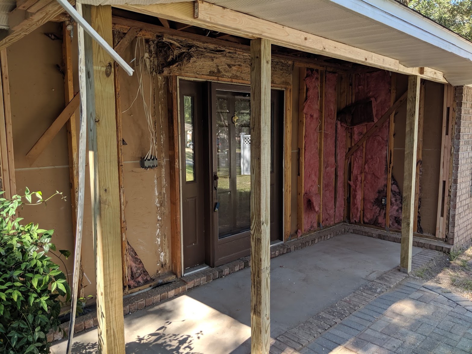 Exterior Repairs and Improvements Before