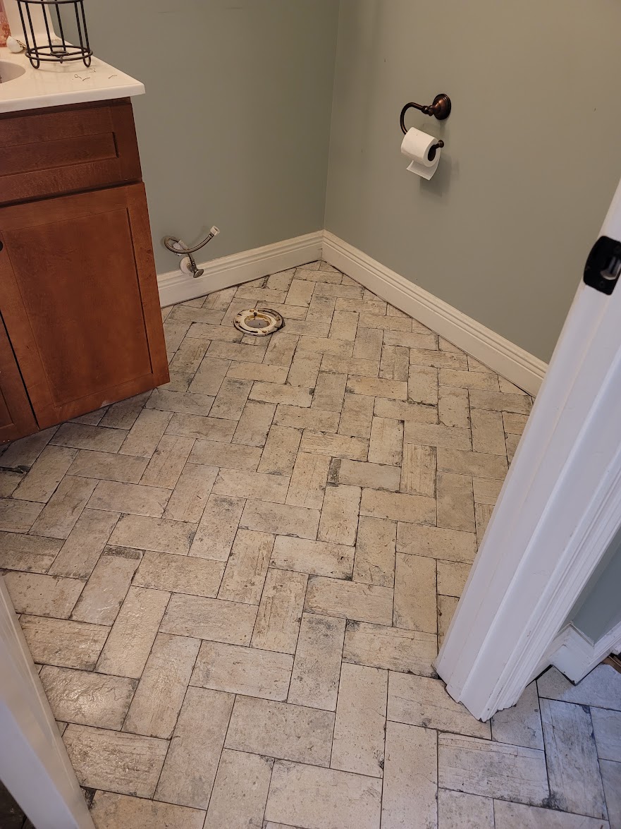 Finished Tile Installation in Pensacola Florida